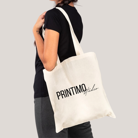 Τσάντα Tote Βαμβακερή 140gr – Μακριά Χερούλια (Natural)