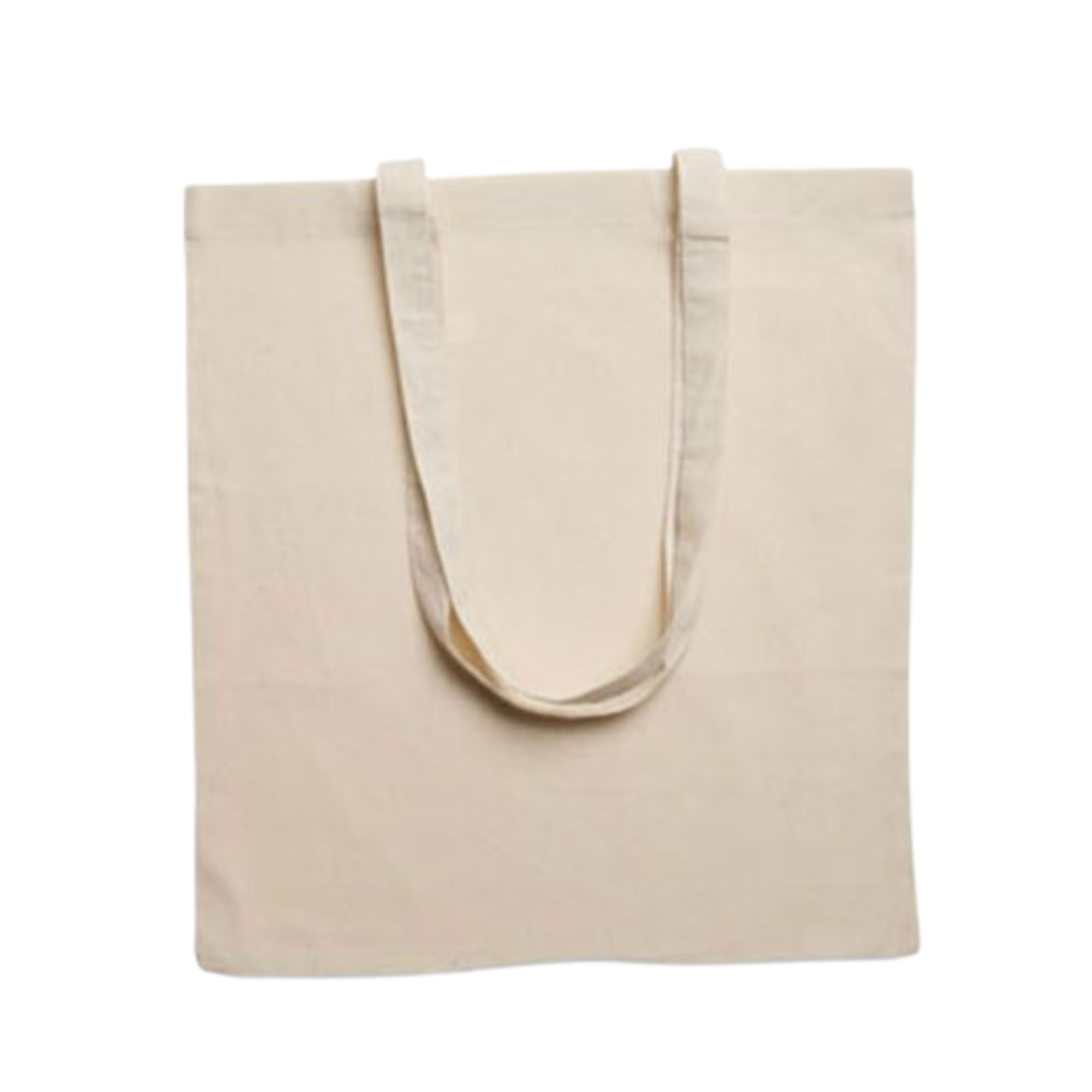 Τσάντα Tote Βαμβακερή 140gr – Μακριά Χερούλια (Natural)
